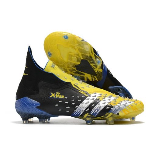 Adidas Predator Freak + FG X-Men Wolverine - Geel Zilver Zwart_1.jpg